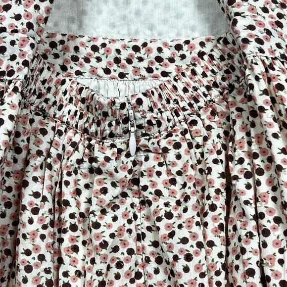 Christy Dawn Claire Dress Womens Size Large in Primrose Ditsy Cream Sleeveless - Picture 5 of 13